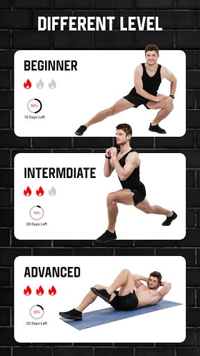 Men Yoga Fitness Club at Home