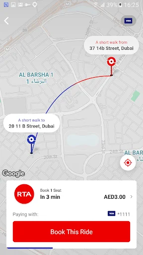 Dubai Bus on Demand screenshot 3