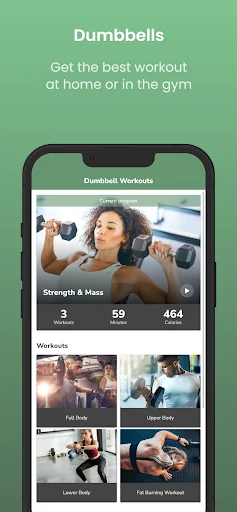 Dumbbell Workout Plan screenshot 1