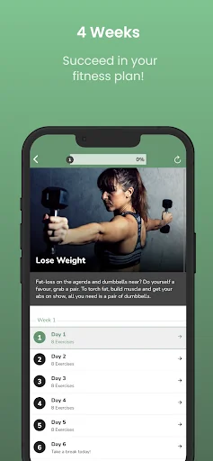 Dumbbell Workout Plan screenshot 3