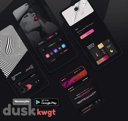 Dusk KWGT screenshot 3
