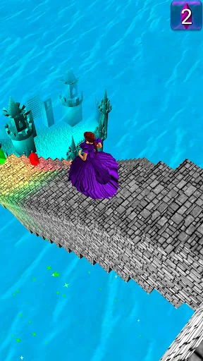 Cinderella 3D. Road to Castle.