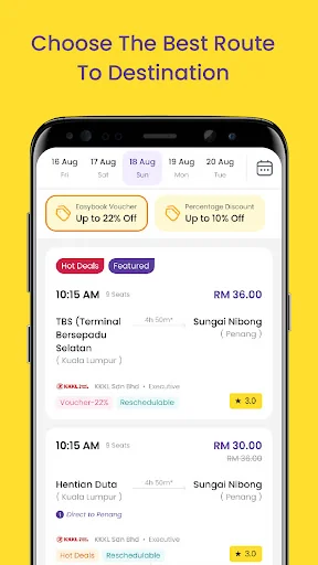 Easybook® Bus Train Ferry Tour screenshot 4