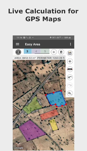 Easy Area : Land Area Measure screenshot 4