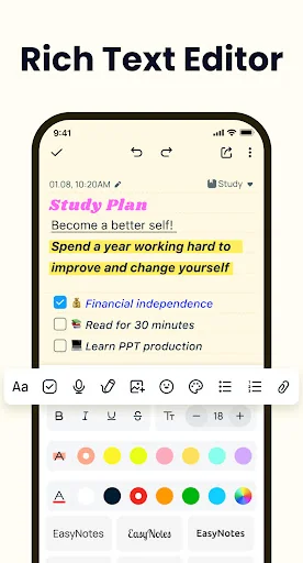 Easy Notes - Note Taking Apps screenshot 3