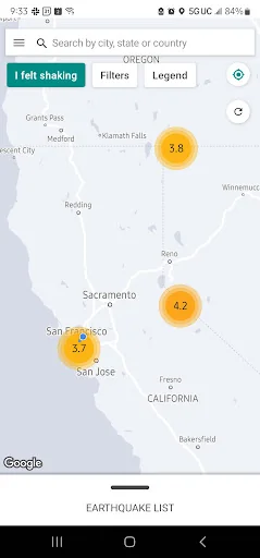 MyShake Earthquake Alerts