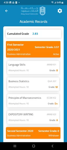 KSU Students e-Services screenshot 2