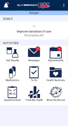 MyUCDavisHealth screenshot 2