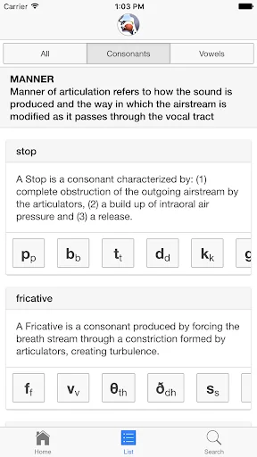 Sounds of Speech™ screenshot 2