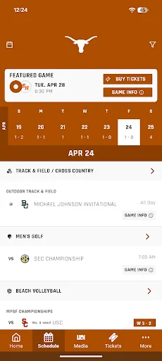 Texas Longhorns screenshot 2