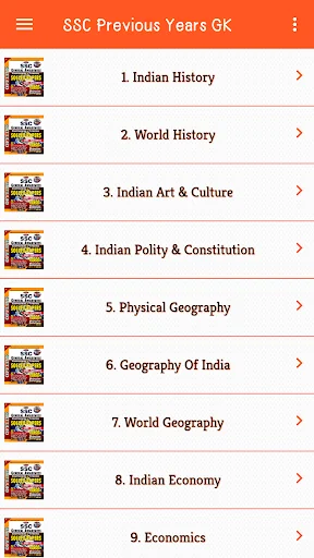 SSC Previous Year GK Questions screenshot 2