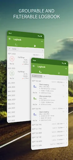 Vehicle Trip Logbook Tracker screenshot 2