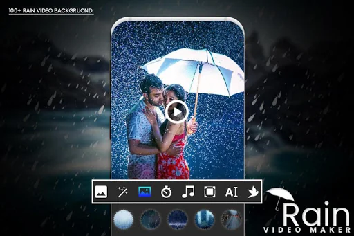 Rain Video Maker screenshot 3