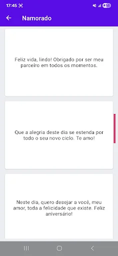 Frases de Aniversário