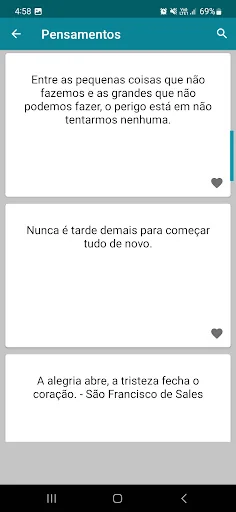 Pensamentos e Frases Prontas