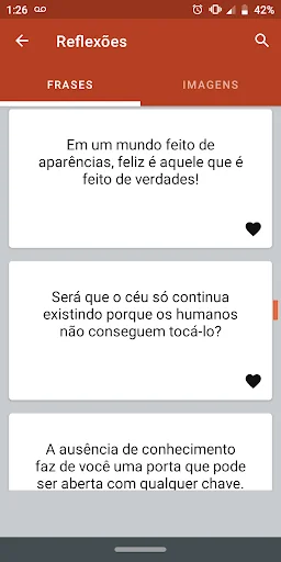 Frases para Refletir screenshot 1