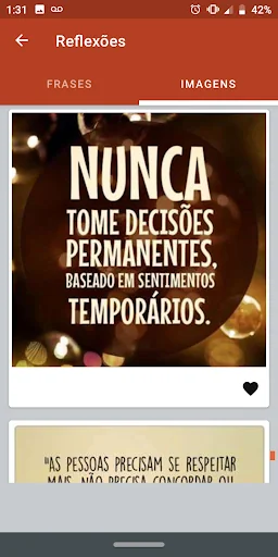 Frases para Refletir screenshot 2