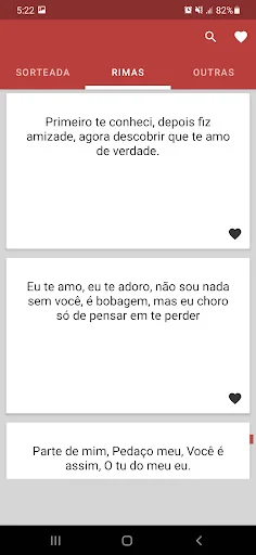 Frases de Rimas de Amor screenshot 1