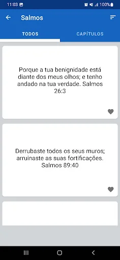 Salmo do Dia screenshot 2