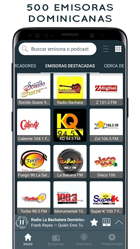 Emisoras Dominicanas: FM Radio screenshot 1