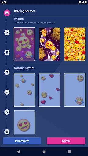 Emoji Wink Live Wallpaper