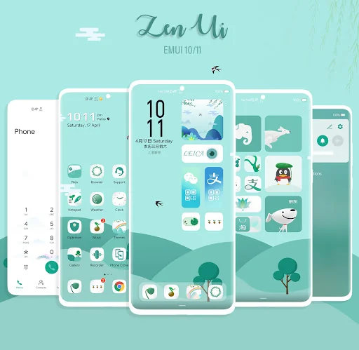 Zen-UI Theme For EMUI 10/11 screenshot 1