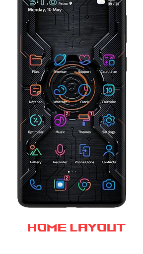 R0G_v4 EMUI 9/10/11 Theme screenshot 2