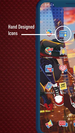 Spider Theme EMUI 5/8/9.1 screenshot 1