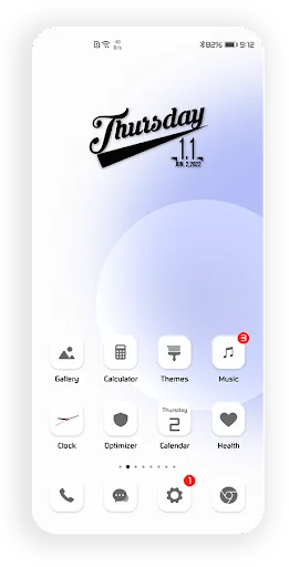 White-King EMUI/MagicUi Theme screenshot 3