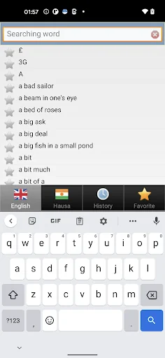 Hausa fassara kamus translate screenshot 3