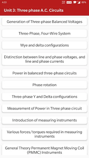 Basic Electrical Engineering screenshot 2