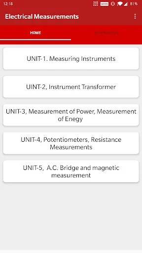 Electrical Measurements