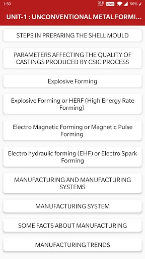 Manufacturing Science - 1
