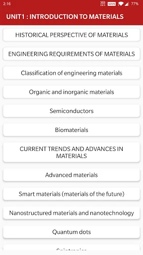 Material Science