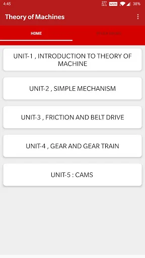 Theory of Machines : TOM