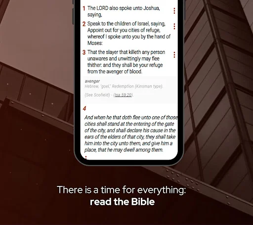 English Study Bible commentary screenshot 3