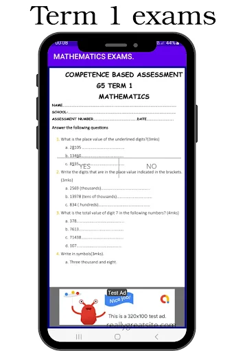 Grade 5 Maths Cbc Exams