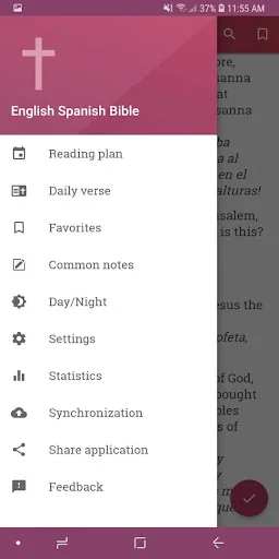 Bible English Spanish Offline