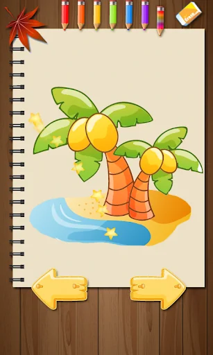 Kids Paintings Coloring Book screenshot 1