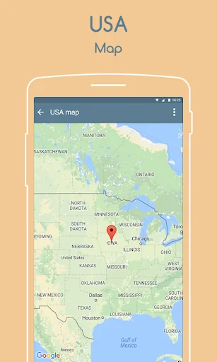 Map of USA screenshot 2