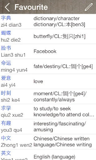Chinese English Dictionary Pro screenshot 4