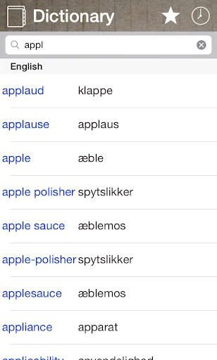 Danish English Dictionary