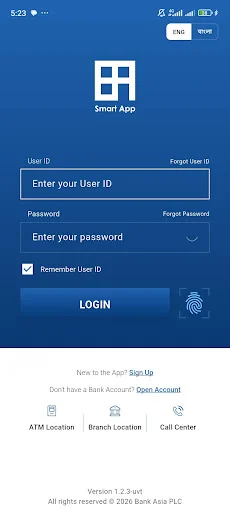 Bank Asia SMART App