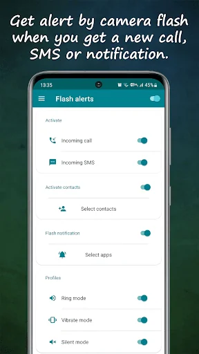 Flash Alert Call, Notification screenshot 1