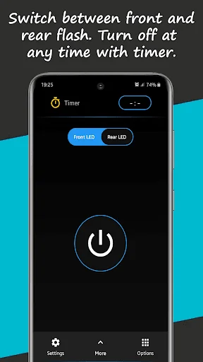 Flashlight: Volume button LED