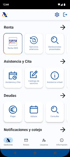 Agencia Tributaria screenshot 1