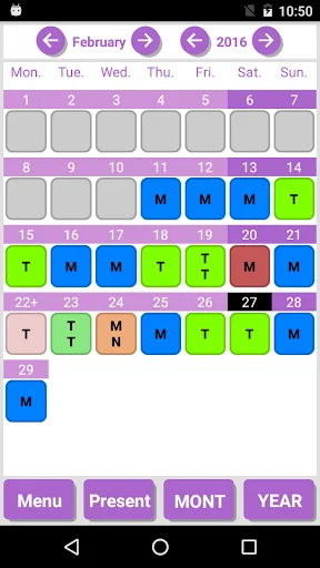 My Work Shifts screenshot 1