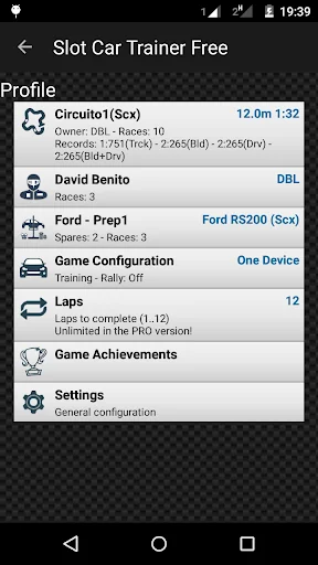 Slot Car Trainer Lite screenshot 4