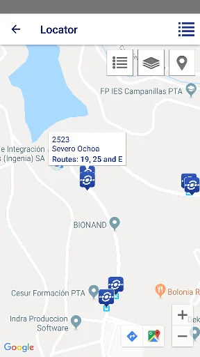 EMT Málaga screenshot 2