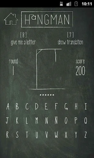 Hangman for Spanish learners screenshot 3